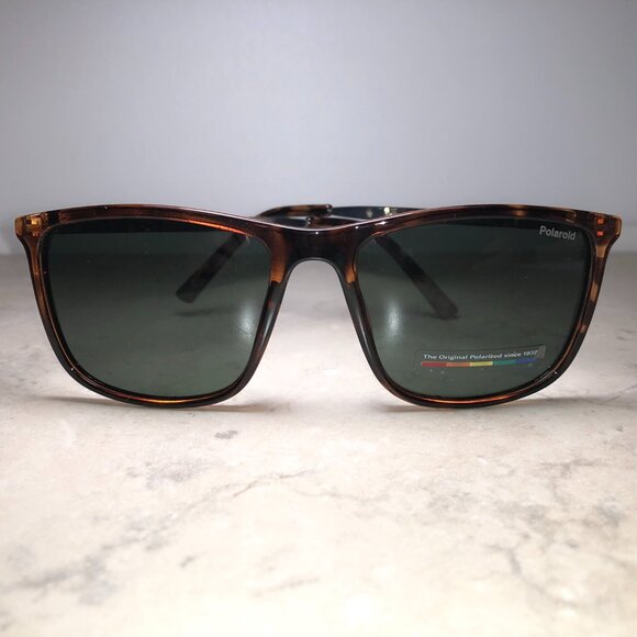 Polaroid Classic Silver & Tortoiseshell Polarized Sunglasses main image 4